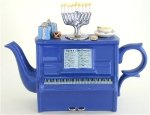 Blue Piano Teapot